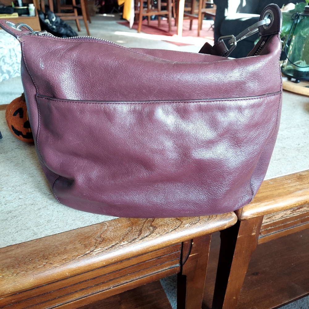 Vera Bradley Leather Hobo Bag - Picture 7 of 8